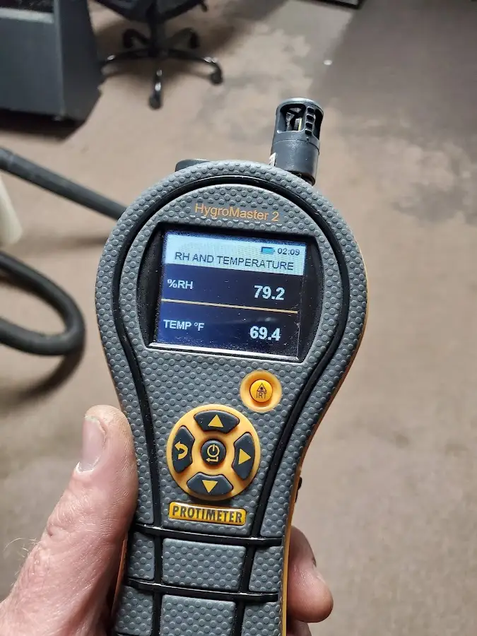 Moisture meter humidity assessment for Fire & Smoke Damage Restoration in Mount Joy
